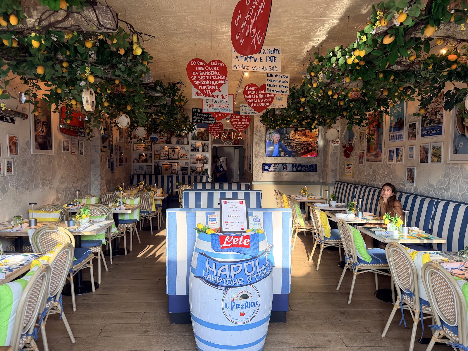 Italian restaurant interior