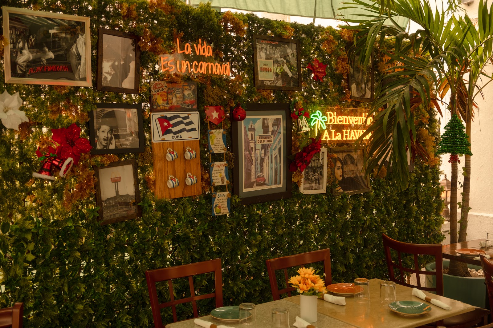 Havana Vieja dining room